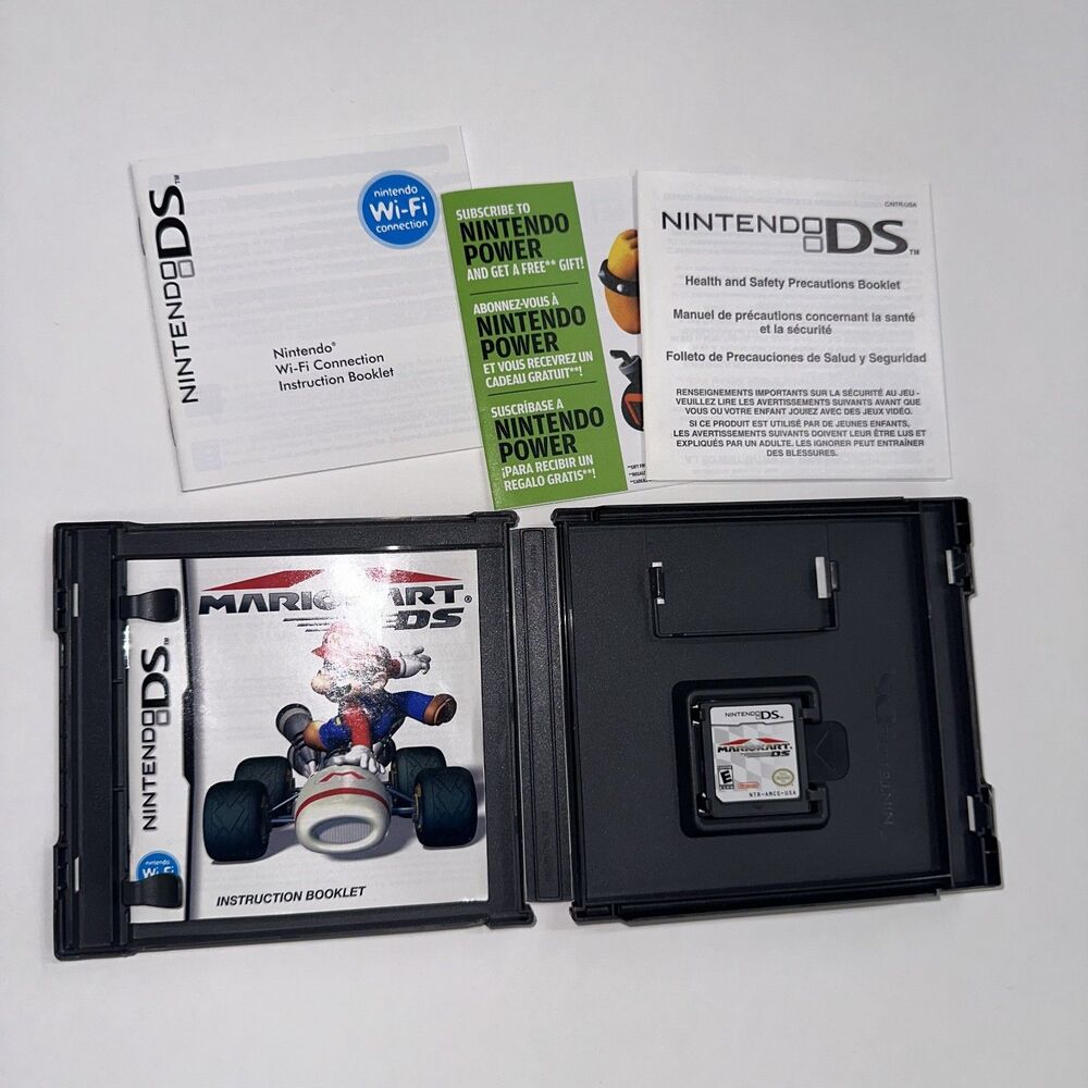 Mario Kart DS Nintendo DS 2005 CIB W/Manual And Insert TESTED WORKING